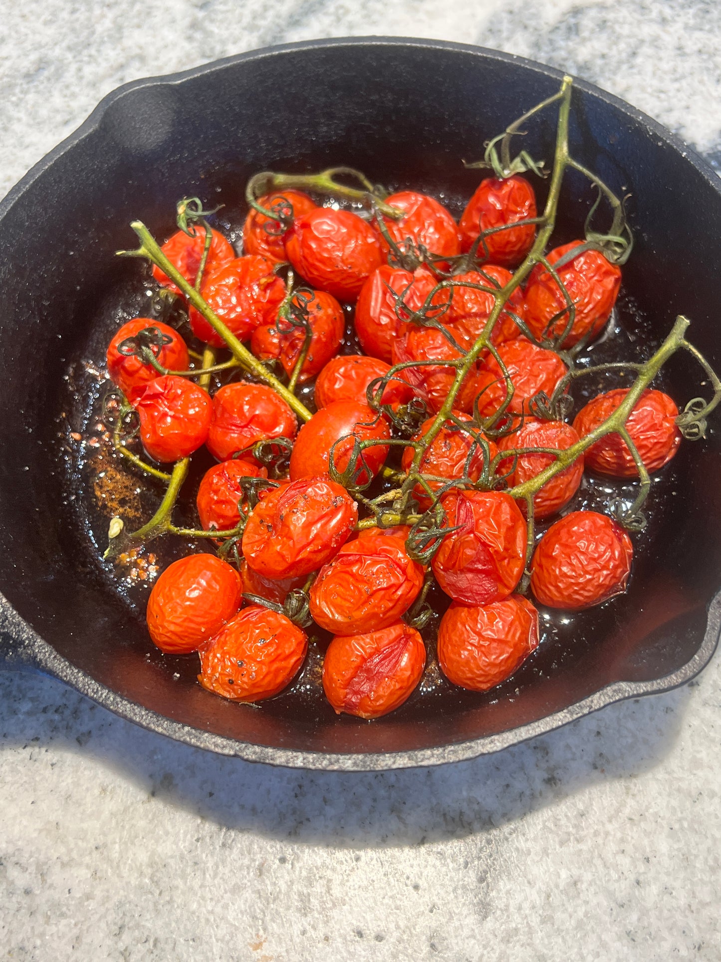 Roasted Tomatoes on the Vine